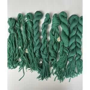 Paternayan 3-ply Persian Virgin Wool Hank Needlepoint Yarn # 574 Turquoise Vtg